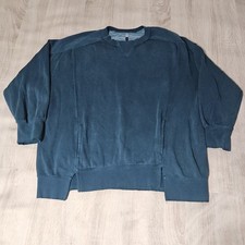 Free People Fp Movement Size S Intercept Tunic Teal Green Relaxed Fit Sweatshirt