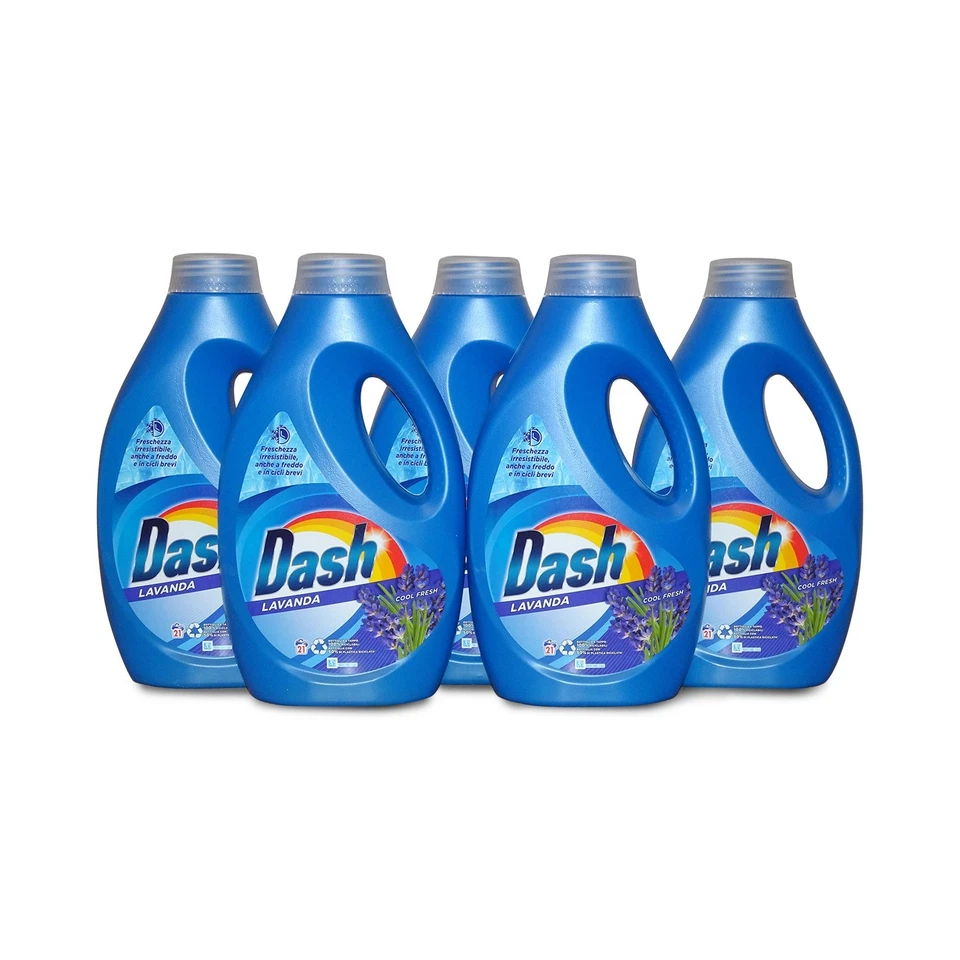 Dash Flüssigwaschmittel für Waschmaschine, 105 Waschgänge (21 x 5) - Bild 1 von 1