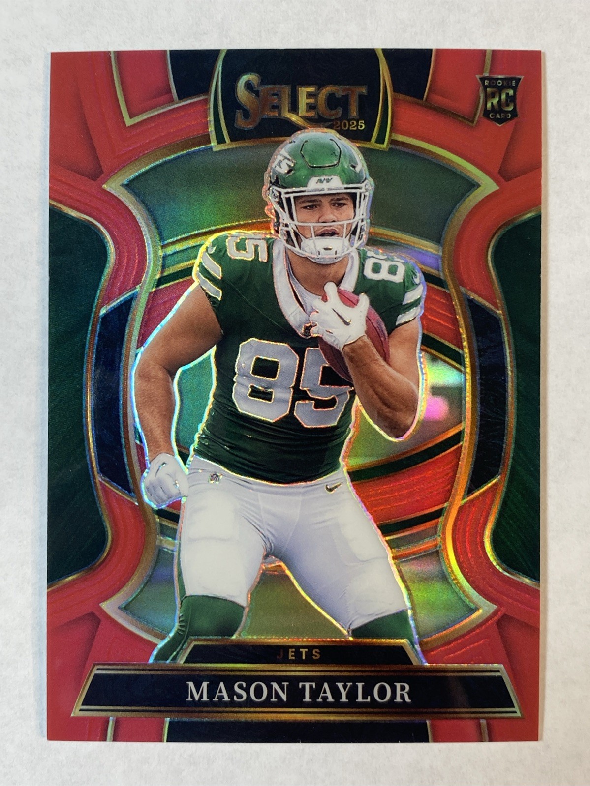 MASON TAYLOR 2025 Panini Select Rookie #76 Concourse Level RED Prizm #99/99