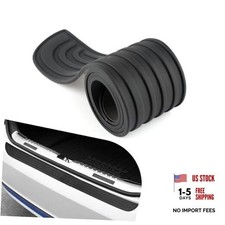 Car Rear Bumper Protector, 41x3.5 Inches Rubber Rear Bumper 41 x 3.5 inches