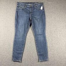 NWT Gap Curvy True Skinny Jeans Womens Size 16 33R Medium Wash