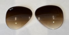Ray Ban 3025, Aviator, Gradient brown 55mm replacement lenses