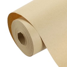 Kraft Wrapping Paper, 11.8"x 1181"(98.42') Decorative Paper, White 582GSM