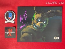 Matthew Lillard signed 8x10 photo Five Nights at Freddy's Beckett COA Afton