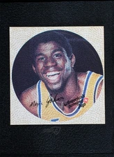 1979 7up Super Stars Stickers Magic Johnson HOF