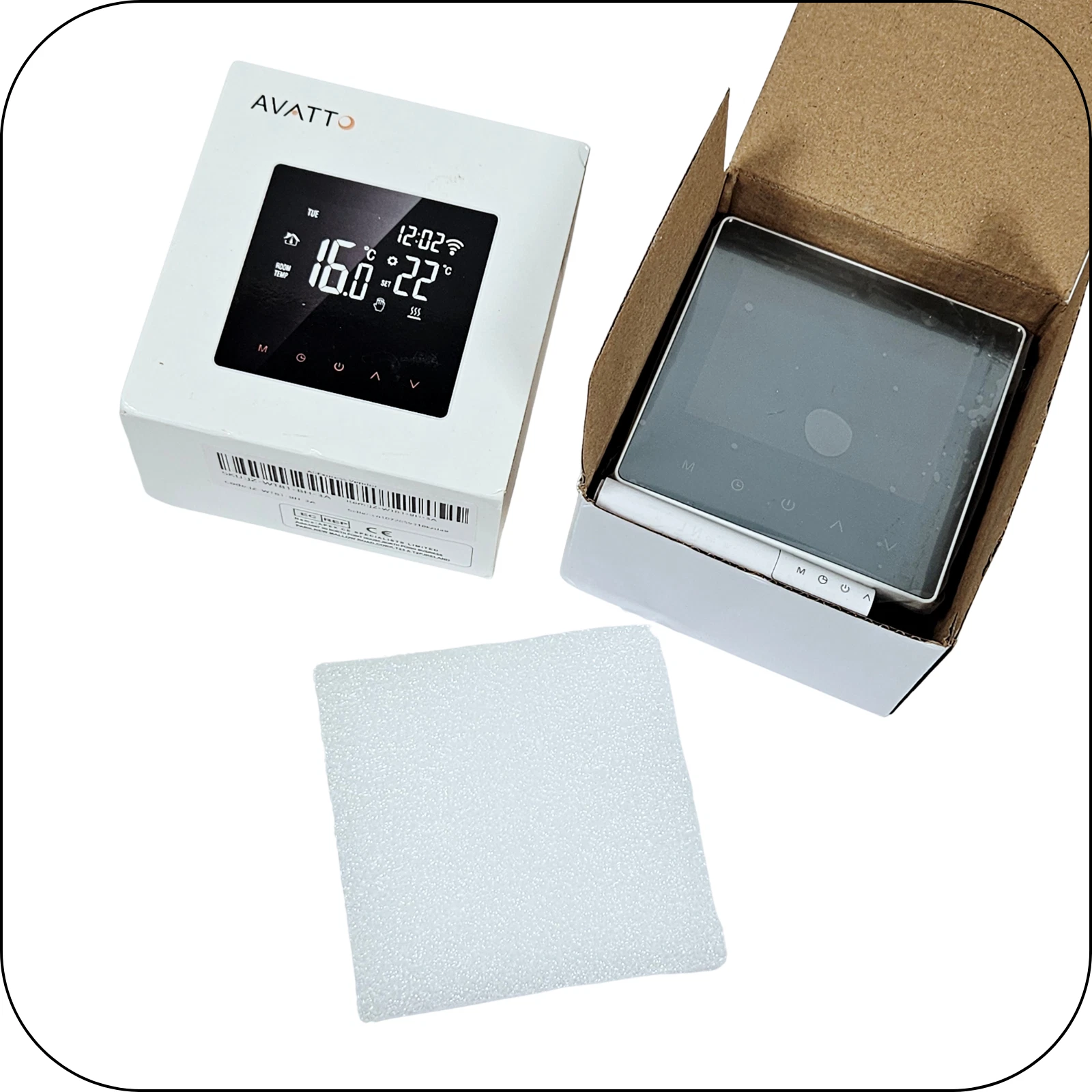 AVATTO ME81H Smart Thermostat WiFi LCD Heating Controller New Unused Boxed