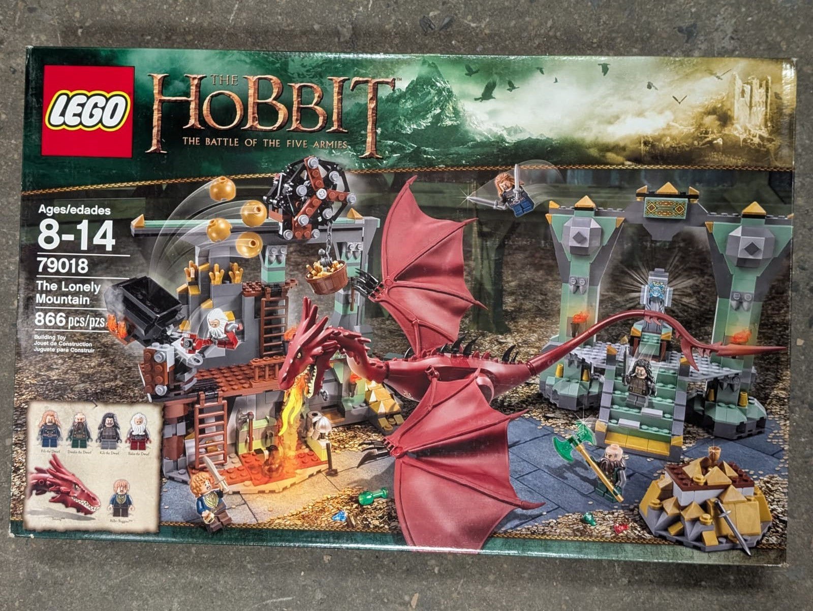 LEGO 79018 The Hobbit Battle of Five Armies - Lonely Mountain Factory Sealed NEW