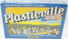 Bachmann 45152 HO Farm Buildings with Animals Plasticville Classic Kit