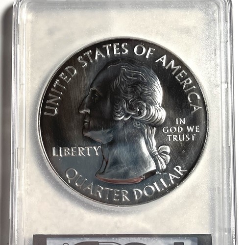2010 Yellowstone NP 5Oz .999 Silver Quarter PCGS MS69PL Proof Like First Strike - Picture 7 of 11