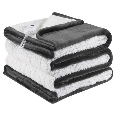 ESTINGO Heated Blanket Electric Blanket Twin Size, Fast Heating Blanket with ...