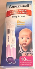 Amazewell Easy to use- early detection Pregnancy test - 6 days sooner 10 Tests