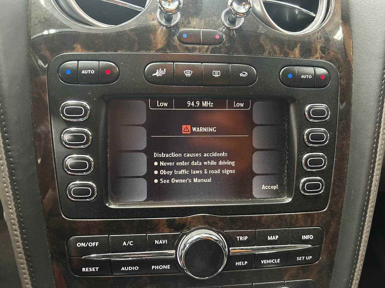 Bentley Continental GT 2003-2007 Head unit P/N 3W0035008
