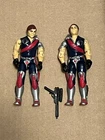G.I. Joe Vintage ARAH 1985 Tomax Xamot Crimson Guard Commanders Action Figure
