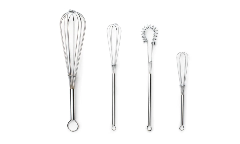 Fox Run Mini Whisks, Chrome Plated, Set of 4 - Image 2 of 4