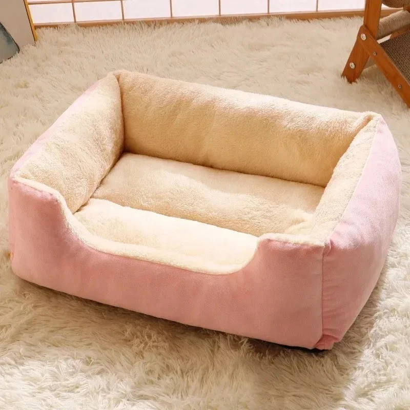 Bed for Cats Pet Products Cushions Kitten Winter Accessories Dog All Houses