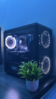 Gaming PC AMD FX-6300 16GB RAM RX 460 64GB SSD Windows 10 RGB   Ready to Play 