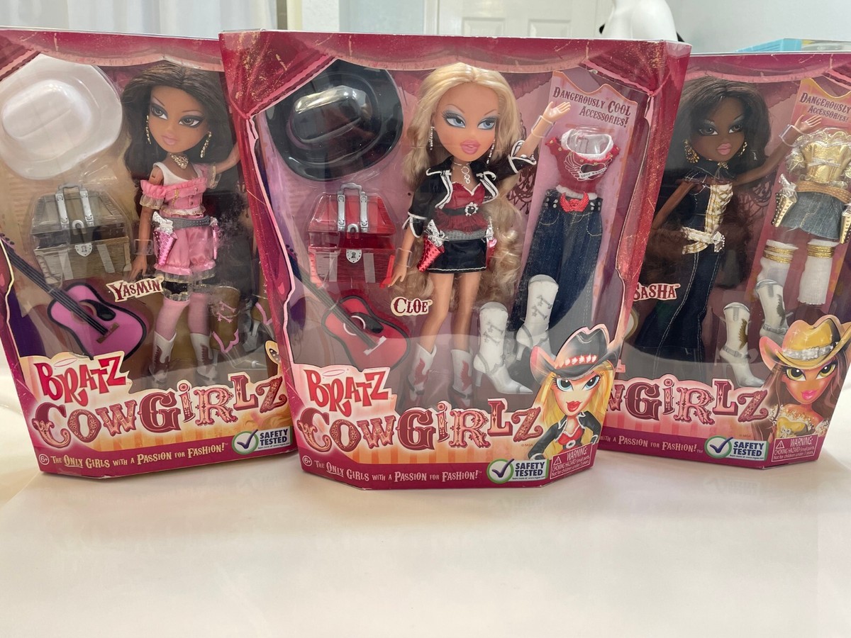 Bratz Cowgirlz Cloe / Sasha / Yasmine Doll Figure MGA ENT (You
