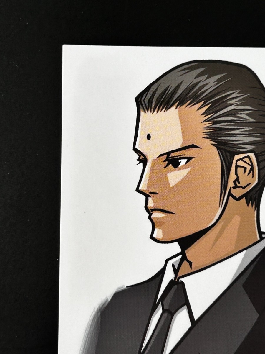 Tseng FINAL FANTASY VII Anniversary Art Museum Card 2-025 Tseng FINAL FANTASY VII Anniversary Art Museum Card 2-025