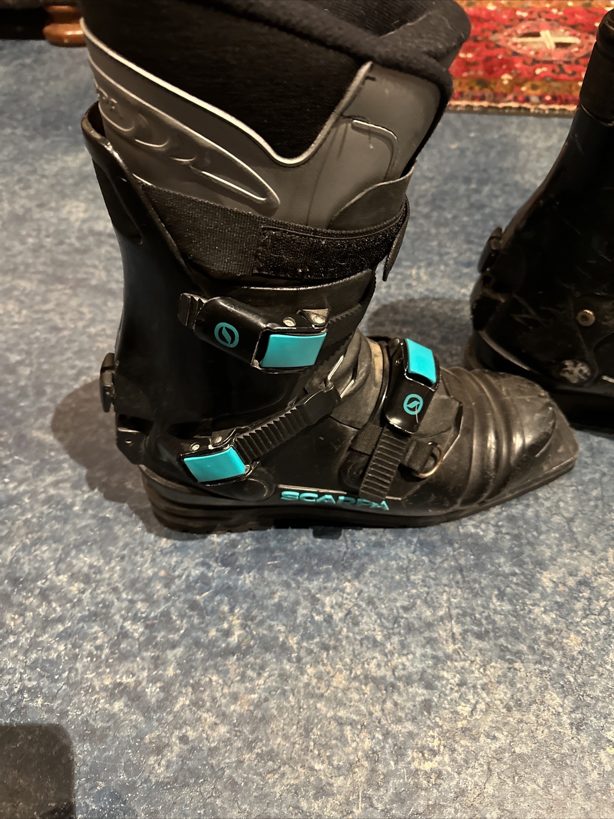 Original Scarpa Terminator T1 3Pin 75mm Telemark Boots US Size 11 Very Good eBay