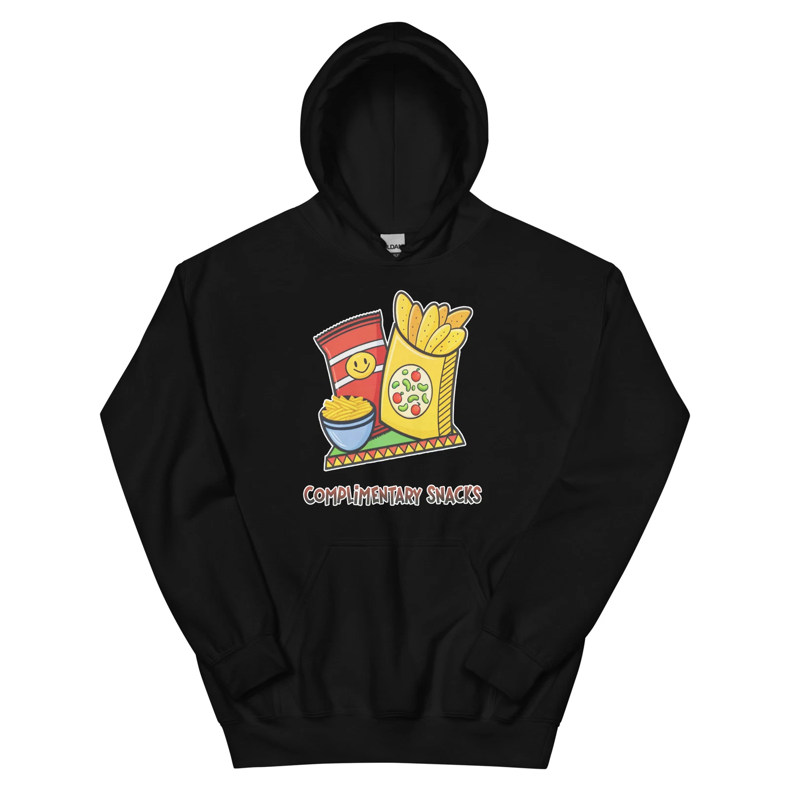 Complimentary Snacks Hotel Item Travel Motel Hoodie