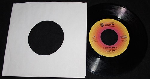 Steely Dan-Peg-I Got The News-ABC Records AB-12320-Vintage 1977 45-VG++!! - Picture 2 of 2