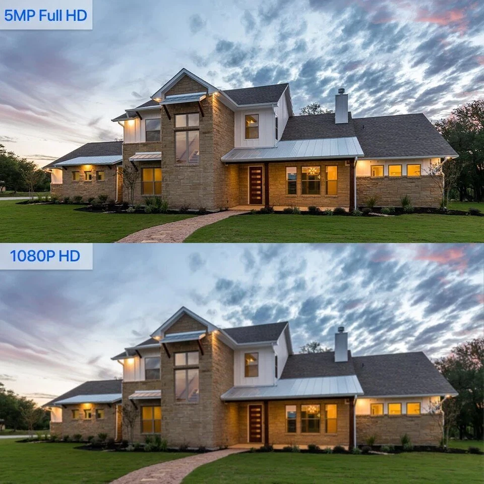 HD 5MP 4G Camera Zoom Outdoor CCTV Home Security IP Cam Two Way Audio - Image 2 of 4