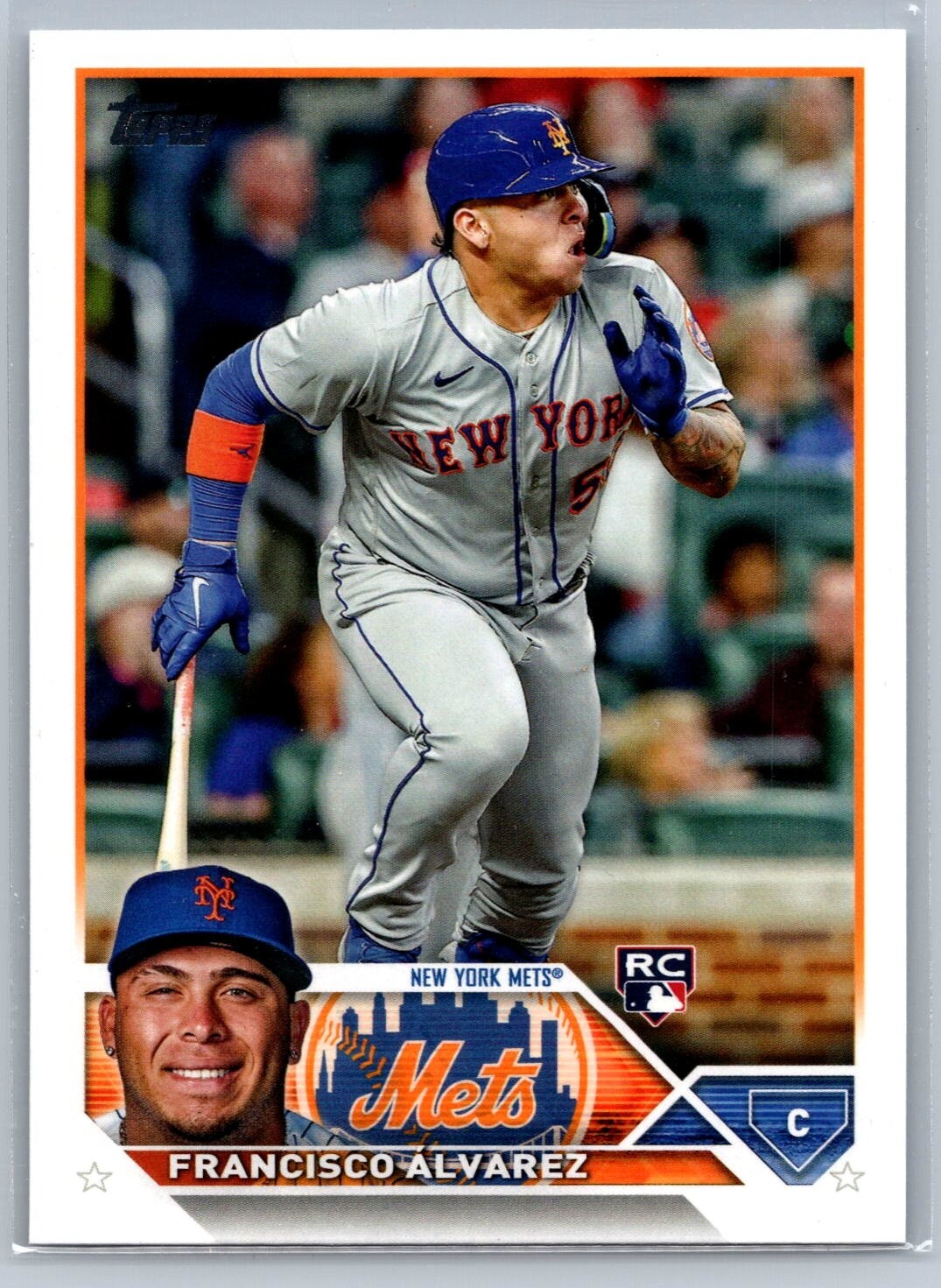 2023 Topps #644 Francisco Alvarez New York Mets