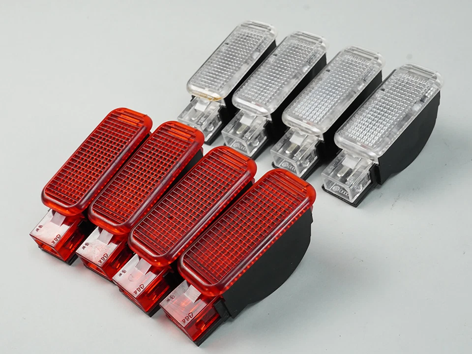 Audi A4 B8 2009-2016 puerta abierta reflector luz de advertencia interior OEM Foto 2 de 4