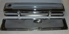 1952-62 Chevy 235 Inline Straight 6 Cylinder Chrome Valve Cover w/ Side Plate