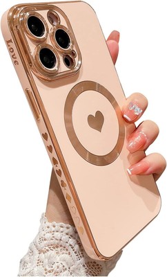 Compatible for iPhone 15 Pro Max Case Compatible with Powerful Magnetic Cute
