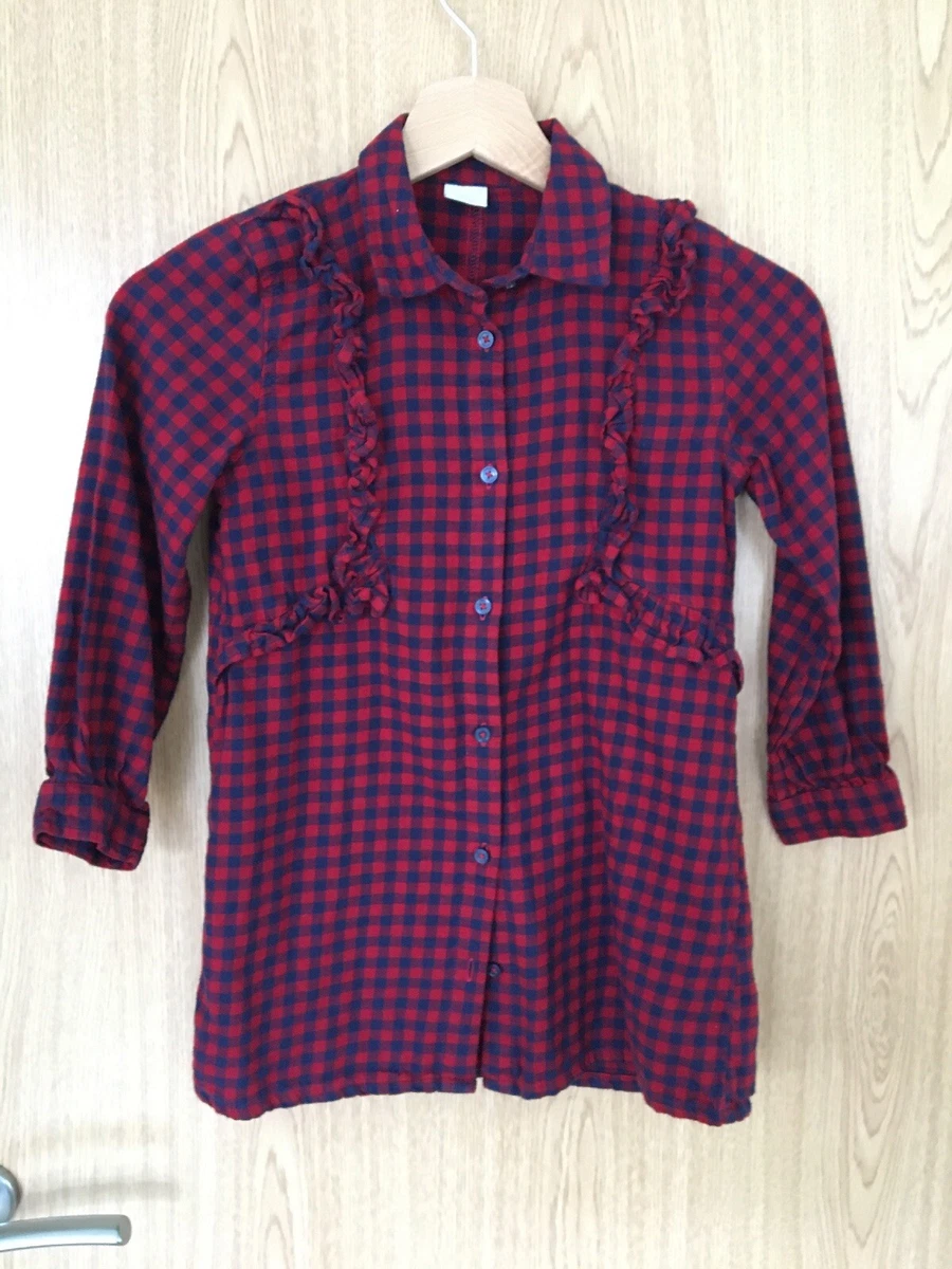 Girls red hotsell dress shirt