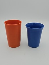 Vintage Tupperware Kids Cup Lot of 2 - 1320-21 And 108-42 - No Lids