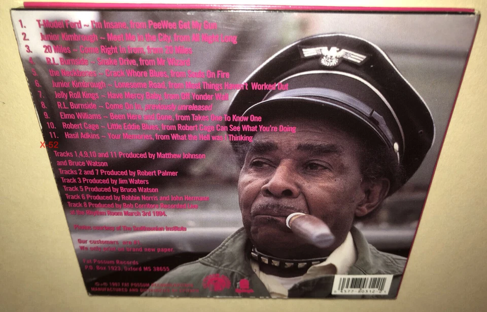 Fat Possum CD hits 20 Miles Robert Cage Elmo Williams Jelly Roll Kings Neckbones Foto 3 de 4