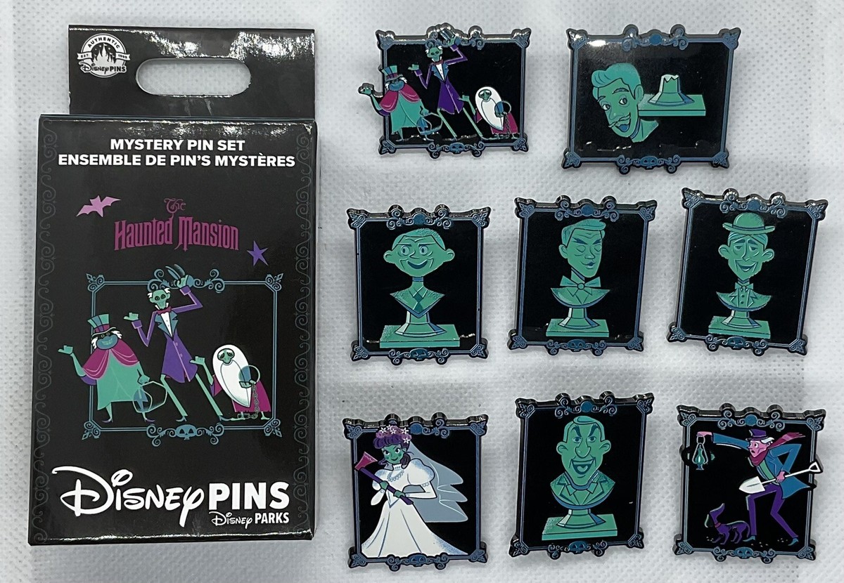 Disney Haunted Mansion ピンバッジ Disney 2023 Haunted Mansion Mystery Complete Pin Set | eBay