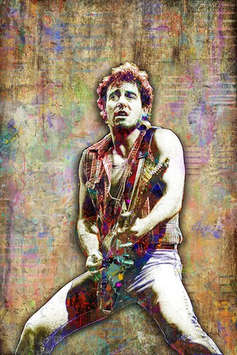 Bruce Springsteen 16x20 Zoll Poster, Springsteen E Street Band Poster kostenloser Versand - Bild 1 von 5