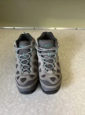 HI-TEC Total Terrain Waterproof Hiking Boots Gray Blue size US 7 Woman’s