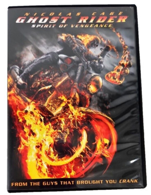 Ghost Rider: Spirit Of Vengeance DVD Video Movie Nicolas Cage Violante Placido