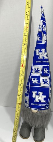 Baloncesto University of Kentucky Wildcats Peluche Gnomo Azul Blanco Gris NCAA - Imagen 9 de 10