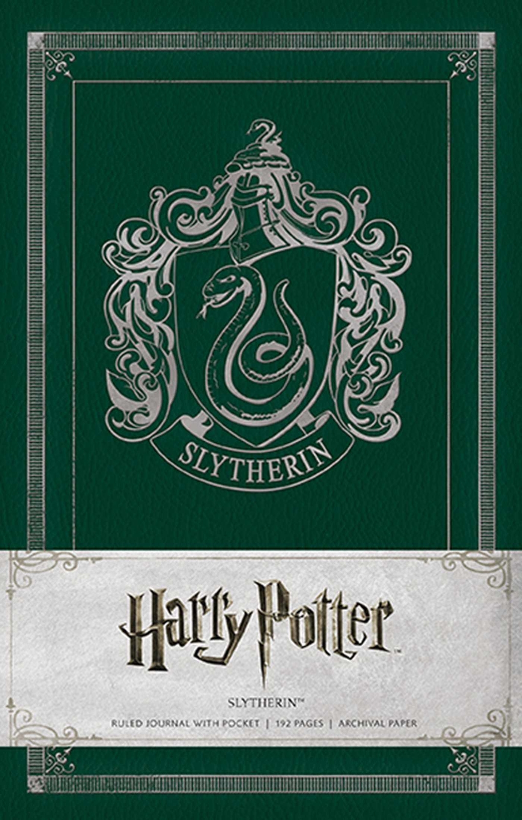 Thumbnail - Harry Potter Slytherin Hardcover Ruled Journal | Insight Editions |