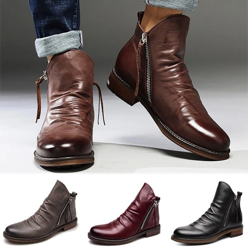 Botas y Botines de Piel de Moda para Hombre