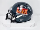 COOPER DEJEAN signed EAGLES Super Bowl Champions mini helmet FANATICS COA
