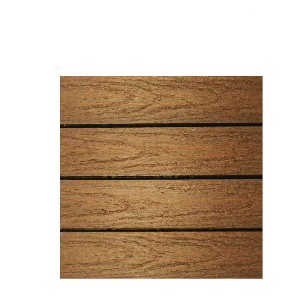 Newtechwood Deck Tiles Quick Deck Outdoor Composite Deck