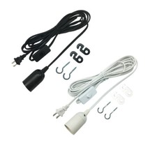 Bzwoyk Quick Simple E26 Hanging Lamp Cord For...