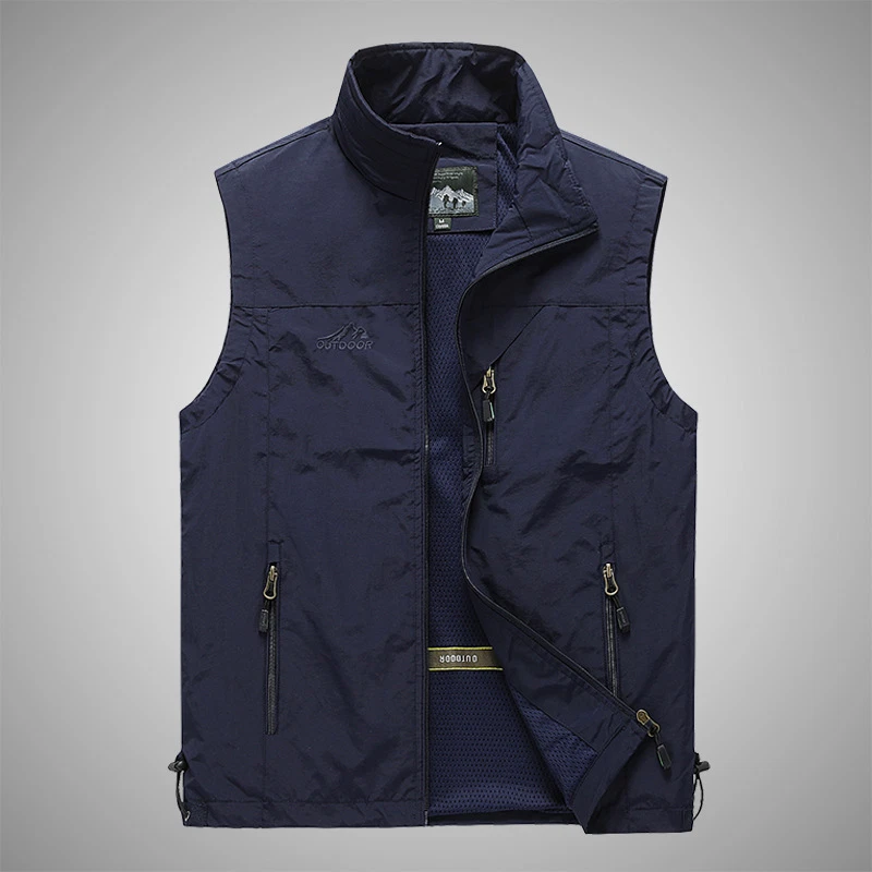 Spring and Autumn Men's Outdoor Casual Vest Sleeveless Sports Jacket
Opens in a new window or tab