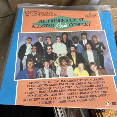 The Prince's Trust All-Star Rock Concert Laserdisc LD Extended