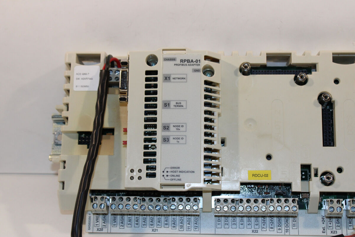 ABB RDCU-12C Control Board 3AUA0000036521 with RPBA-01 | eBay ABB RDCU-12C Control Board 3AUA0000036521 with RPBA-01 | eBay