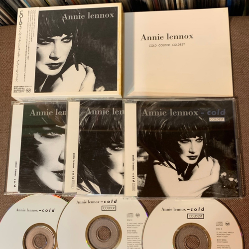 ANNIE LENNOX Cold JAPAN 3CD BOX BVCP-8901~3 JAPANESE BOOKLET Eurythmics Coldest - Picture 2 of 2
