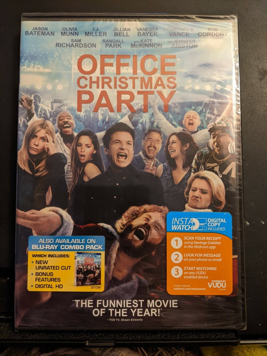 BRAND NEW - SEALED - Office Christmas Party - DVD - Jason Bateman