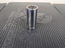 #an714  SNAP ON TOOLS  1/2"  Drive  1”  chrome deep well socket S321