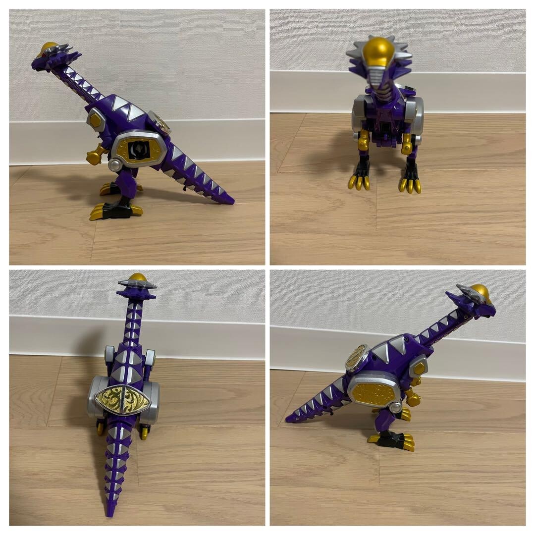 POWER RANGERS DINO Thunder Abaranger DX Abaren-Oh Megazord Bandai EUR 94,56 - FR